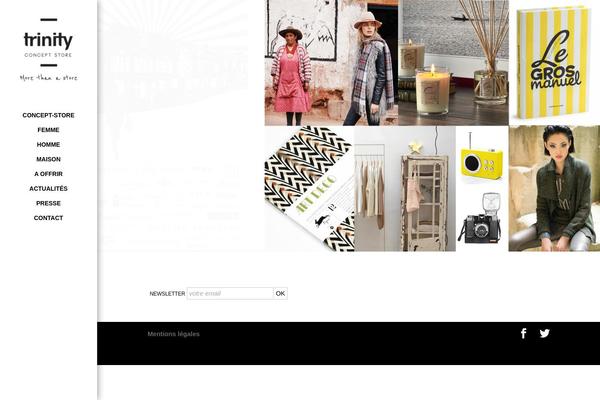 Divi theme site design template sample