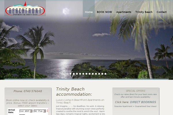 White Rock theme site design template sample