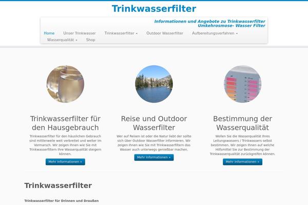 Customizr theme site design template sample