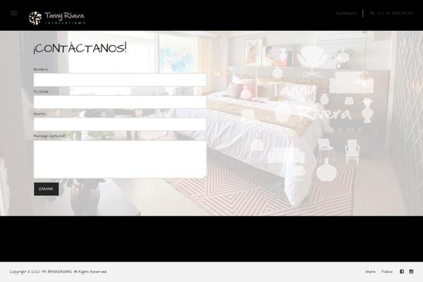 Canvas theme site design template sample