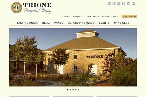 trionewinery.com site used Trione-2013