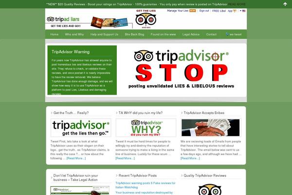 tripadvisor-warning.com site used Liars