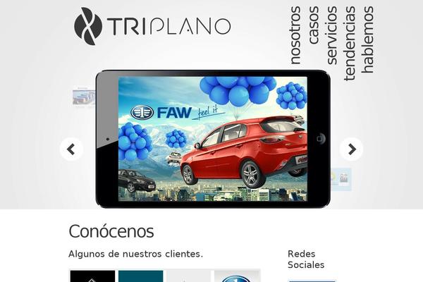 triplano.cl site used Theme1398