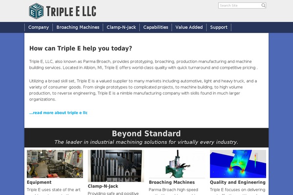 tripleellc.com site used Castersites-triple-child