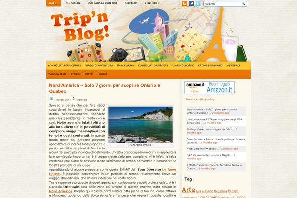 tripnblog.it site used Worldtravel