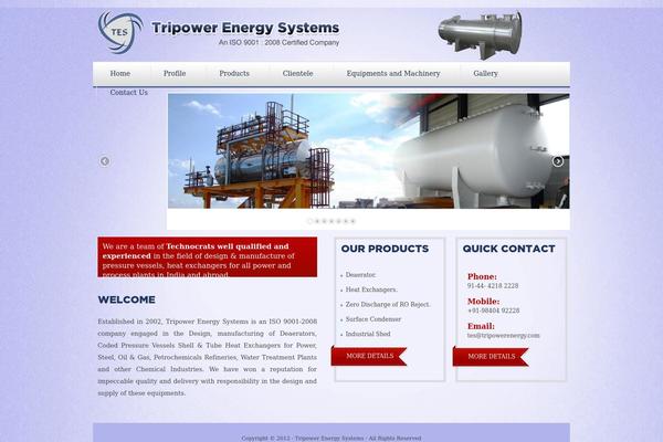 tripowerenergy.com site used Tripower