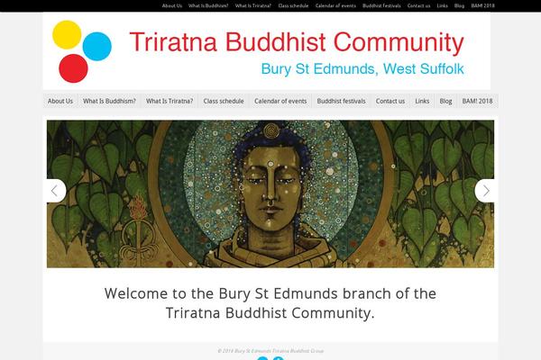 Tempera theme site design template sample