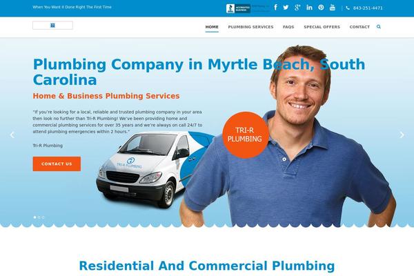 trirplumbing.com site used Plumbers-pro