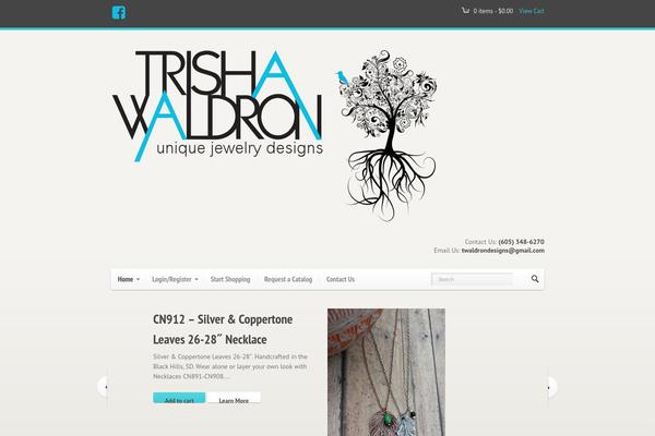 trishawaldrondesigns.com site used Wp_agora5-v2.4