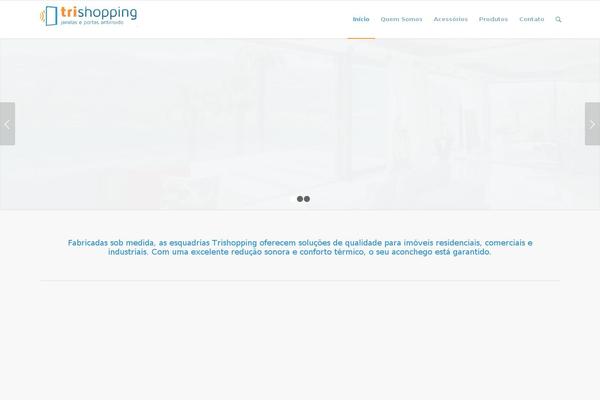 Enfold theme site design template sample