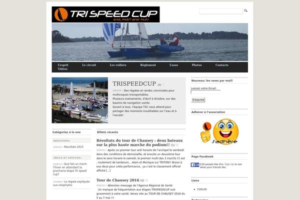 trispeedcup.fr site used Mimbo