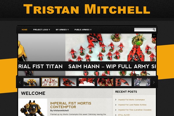 tristanmitchell.net site used Tarnished