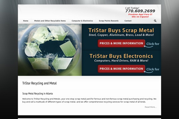tristarrecycling.com site used Generator