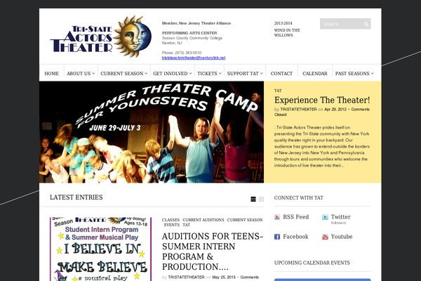 tristateactorstheater.org site used Sight