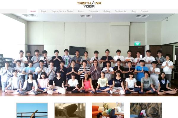 Impreza theme site design template sample