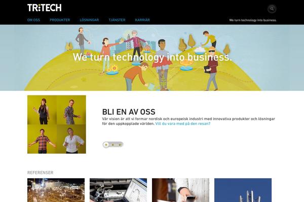 tritech.se site used Tritech