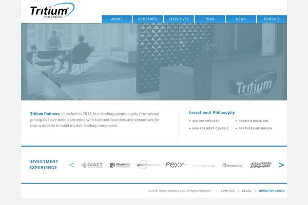 tritiumpartners.com site used Tritium