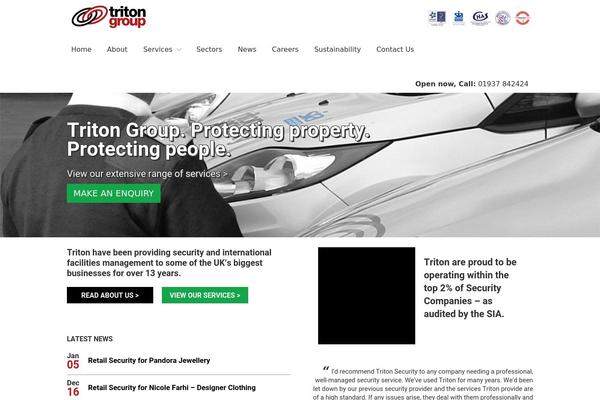 triton-security.com site used Triton