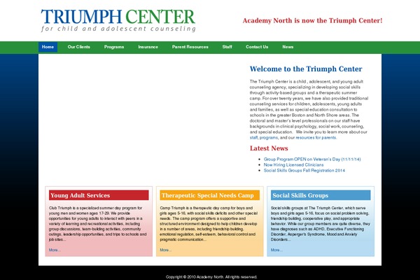 triumphcenter.net site used Triumph