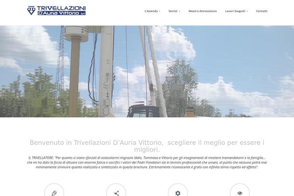 trivellazionidauriavittorio.it site used Dev-infinite