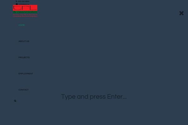 Impreza theme site design template sample