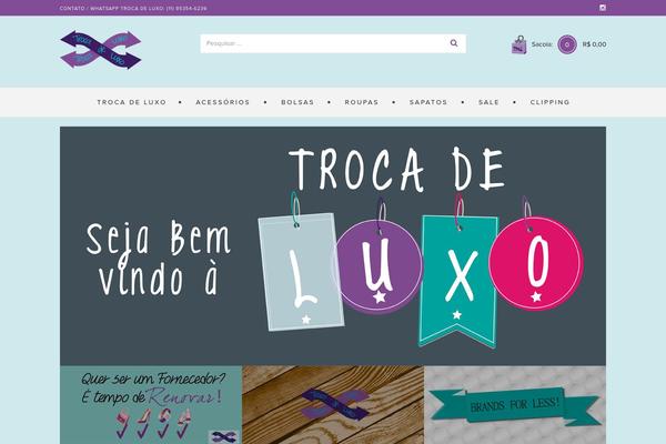 trocadeluxo.com.br site used Celine-wp