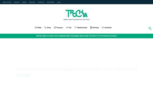 trochia.org site used Wireframe-kit