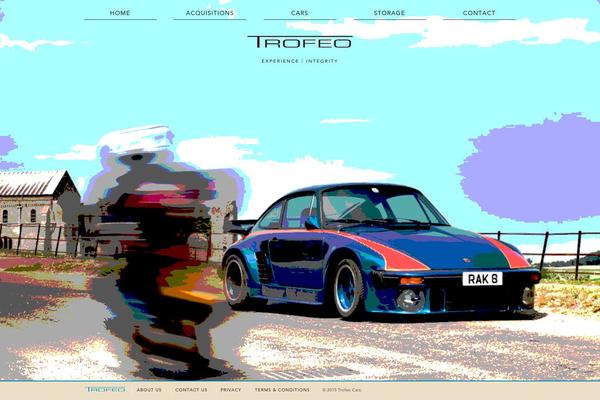 trofeocars.com site used Trofeo