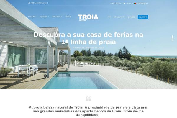 troiaresort.pt site used Troia-resort