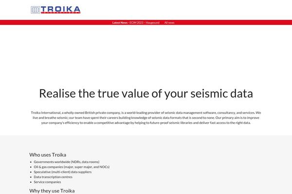 troika-int.com site used Troika