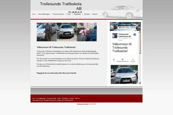 trollesundstrafikskola.se site used Trollesundstrafikskola