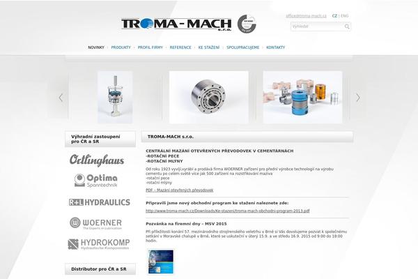 troma-mach.cz site used Tromamach