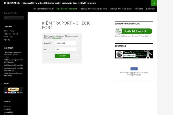 Twenty Fourteen theme site design template sample