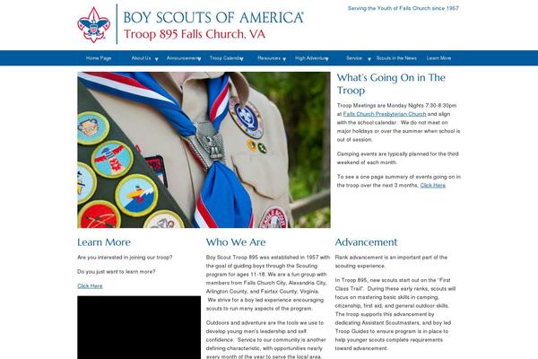 troop895.us site used Scouttroop-6rzuwz