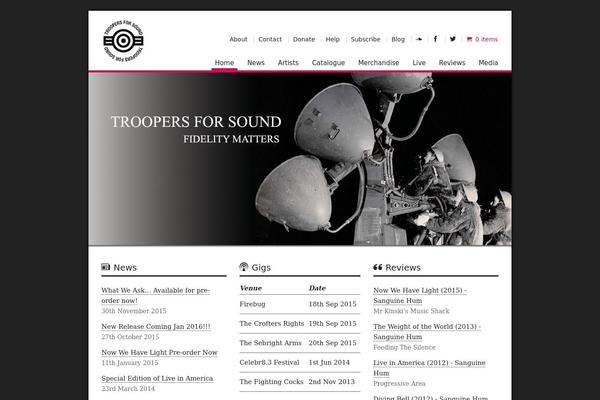 troopersforsound.com site used Tfs