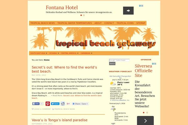 tropicalbeachgetaways.com site used Atahualpa3.7.8