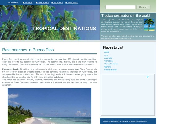 Hueman theme site design template sample