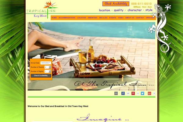 tropicalinn.com site used Acorn-one-widebody