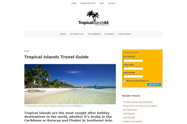 tropicalislands64.com site used Diy-theme
