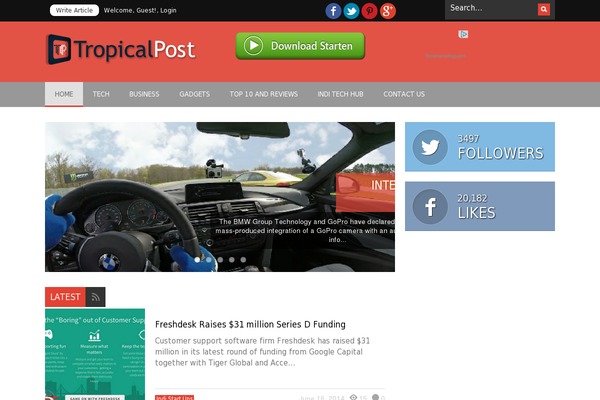 Lead Press theme websites examples