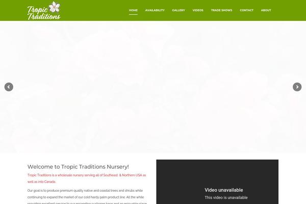 tropictraditions.com site used Cortana-plantant