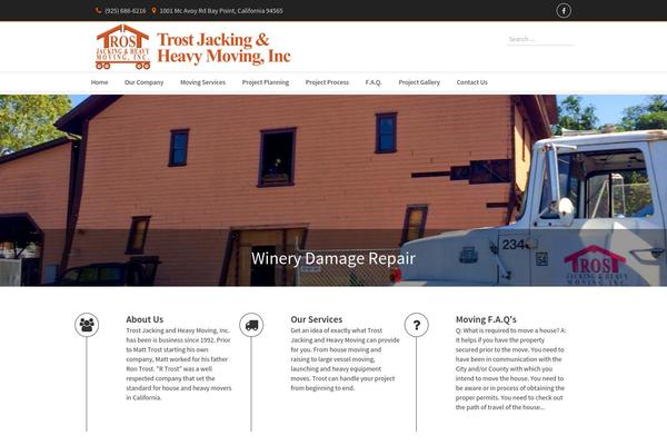 avenue theme site design template sample