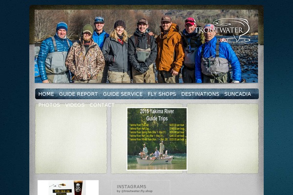 troutwaterfly.com site used The4thdesign