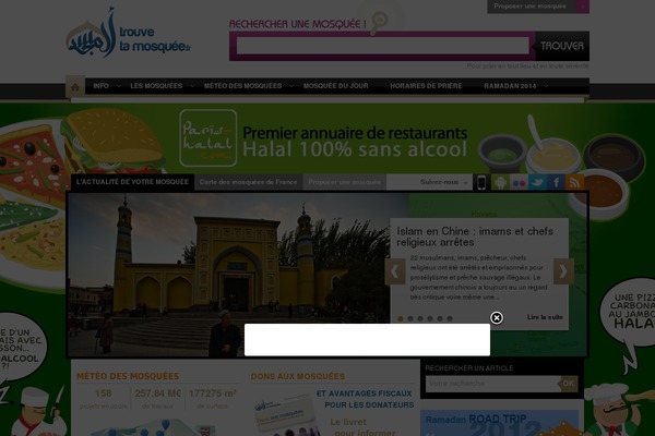 trouvetamosquee.fr site used Trouve-ta-mosquee_v3.0