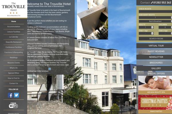 trouvillehotel.com site used Trouville