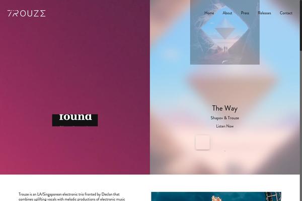 BeTheme Child theme site design template sample