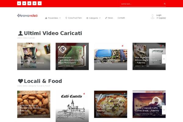Videotouch theme site design template sample