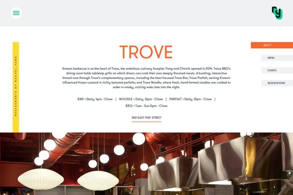 troveseattle.com site used Relay-restaurant-group