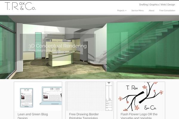 Customizr theme site design template sample