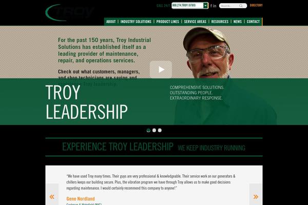 troyindustrialsolutions.com site used Troyind